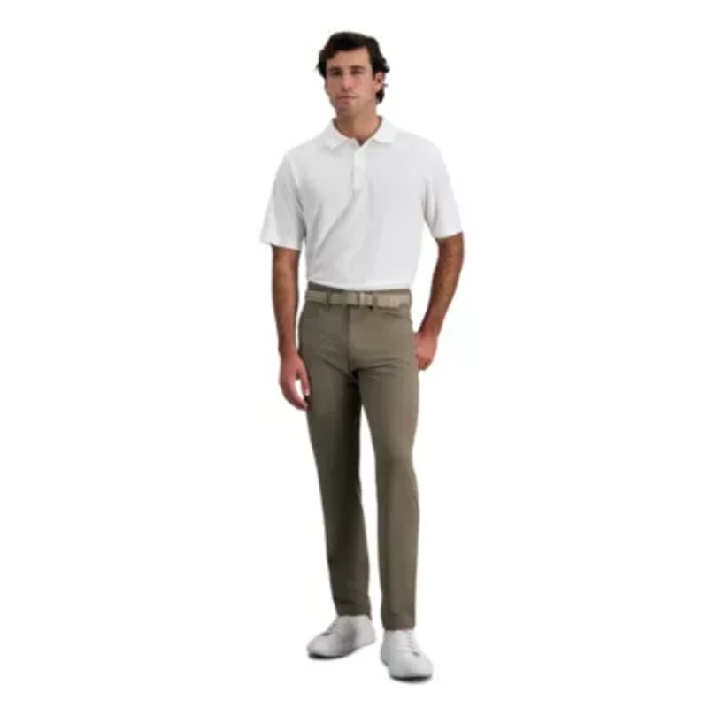 Sport Nylon Dobby Performance 5-Pocket Straight Fit Pant