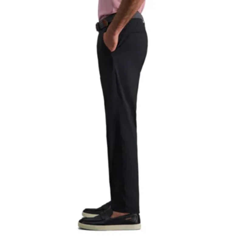 Stretch Cotton Straight Fit Leisure Pant