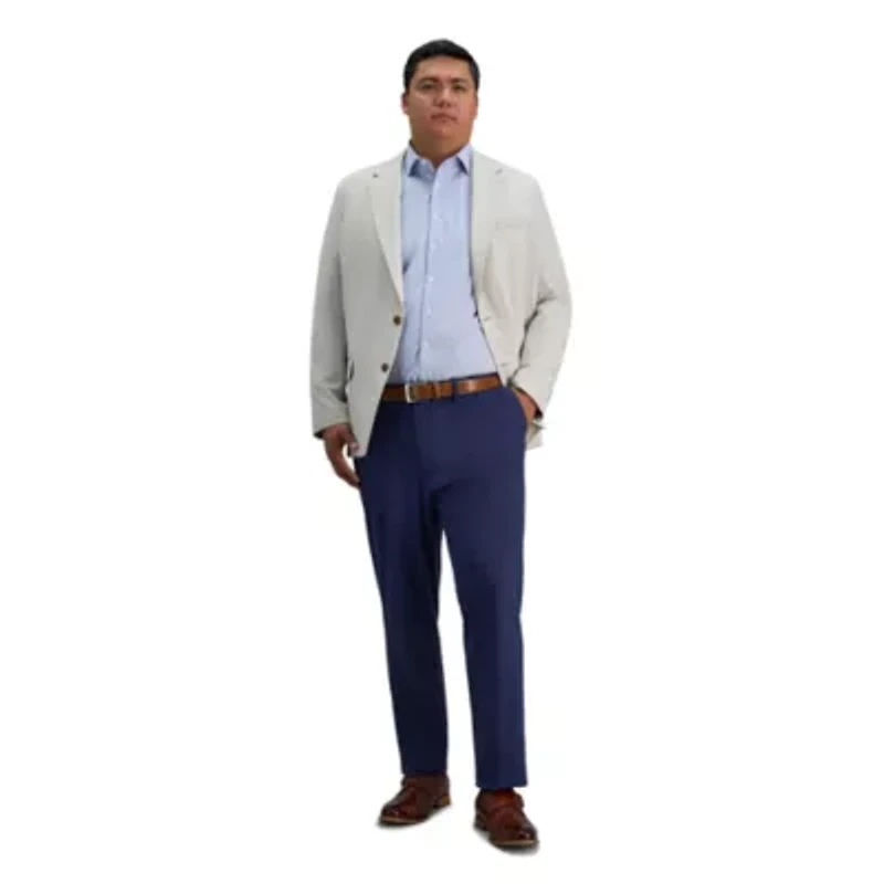 Big & Tall Haggar® Sport Men's Travel Performance Straight Fit Pant