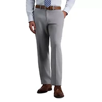 Men's Premium Comfort Straight Fit Flat Front Dress Pant