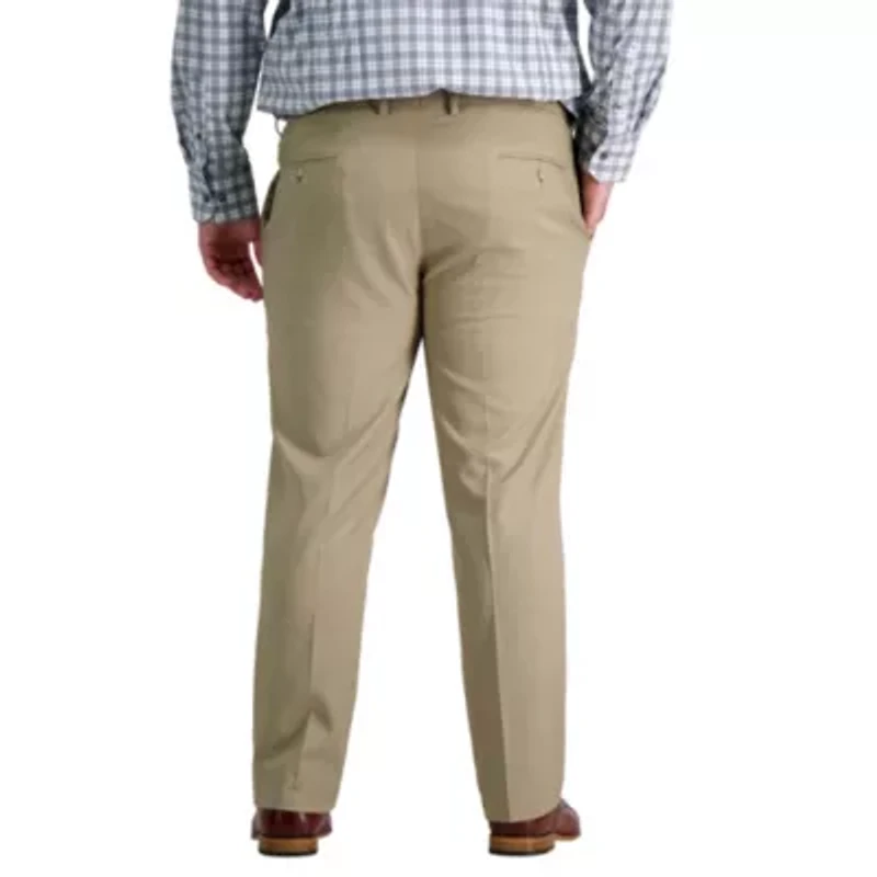 Big & Tall Premium Comfort Straight Fit Flat Front Pant