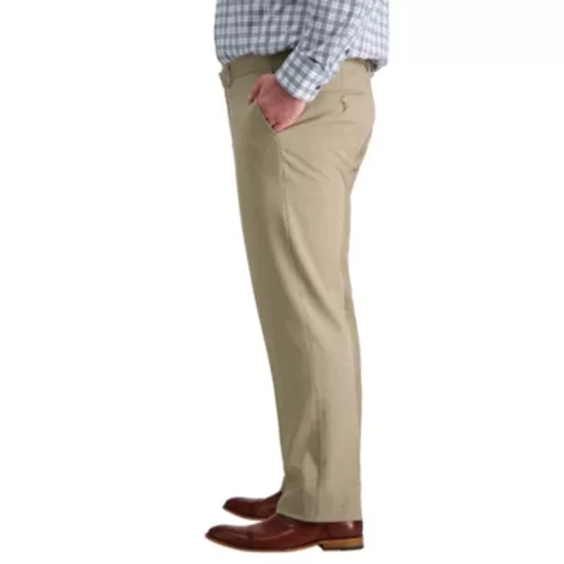 Big & Tall Premium Comfort Straight Fit Flat Front Pant