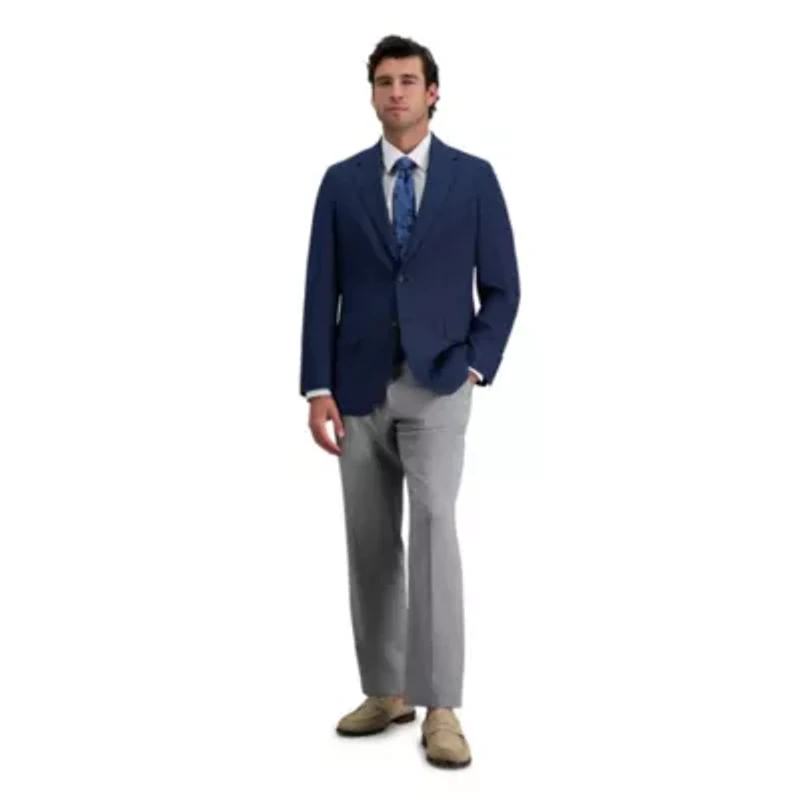 J.M. Haggar™ Men's Premium Stretch Glen Plaid Tailored Fit Sport Coat