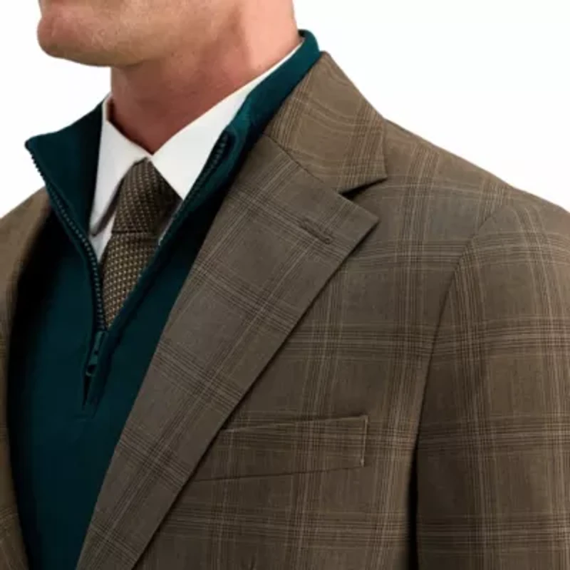 J.M. Haggar™ Men's Slim Fit Plaid Windowpane Sport Coat