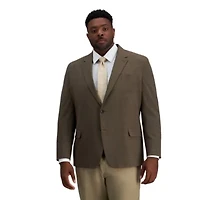Big & Tall J.M. Haggar™ Tailored Fit Plaid Windowpane Sport Coat