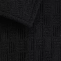 Haggar® Men's Short Sleeve Knit Jacquard Button Down Casual Shirt