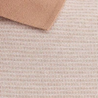 Haggar® Men's Short Sleeve Rib Knit Zip Front Polo Shirt