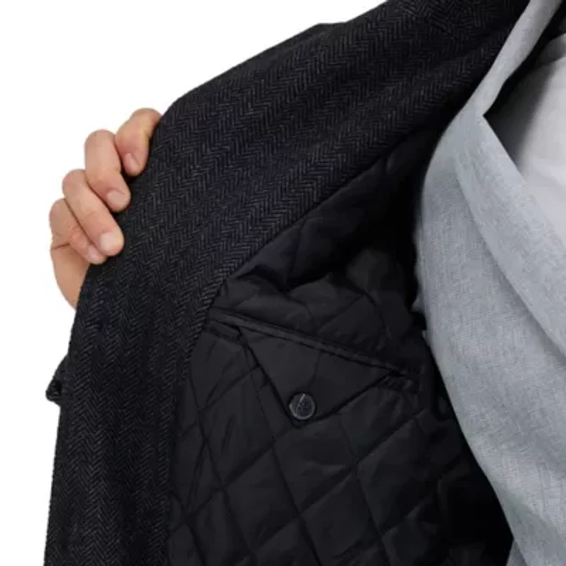 J.M. Haggar™ Herringbone Top Coat