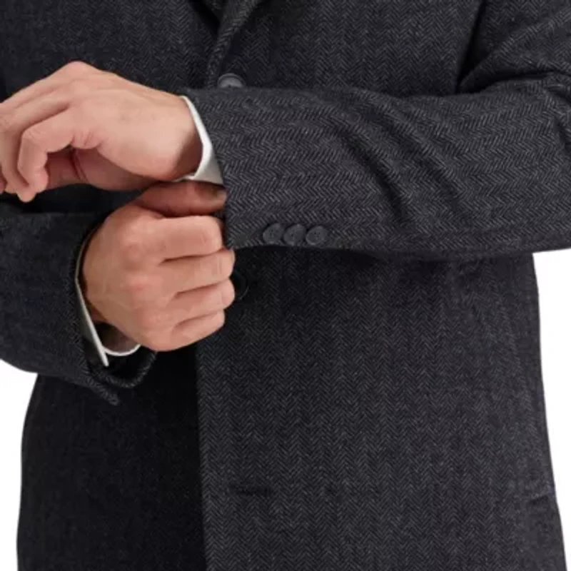 J.M. Haggar™ Herringbone Top Coat