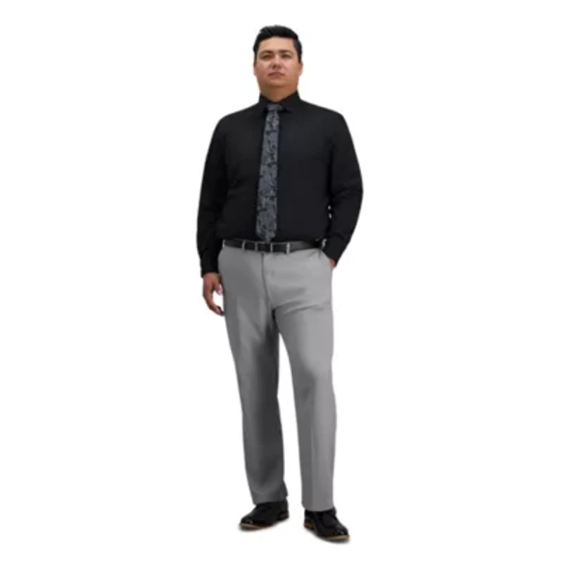 Haggar® Men's Big & Tall Wrinkle Free Classic Fit Dress Shirt