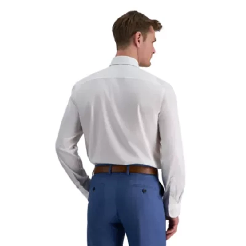 Haggar® Men's Wrinkle Free Slim Fit Dress Shirt
