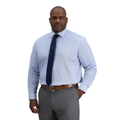 Haggar® Men's Big & Tall Wrinkle Free Classic Fit Dress Shirt