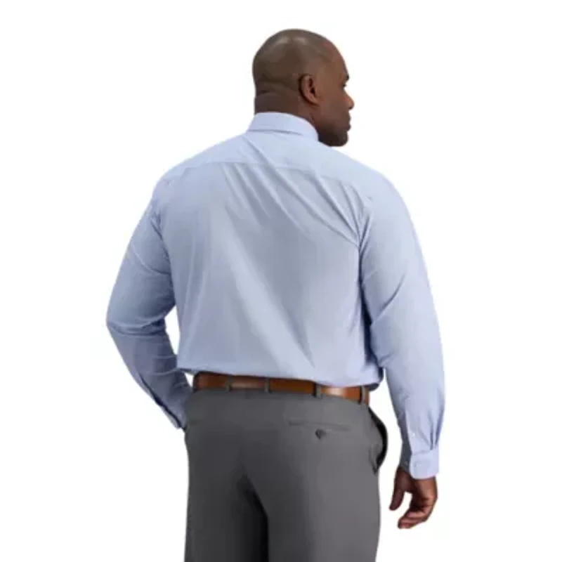 Haggar® Men's Big & Tall Wrinkle Free Classic Fit Dress Shirt