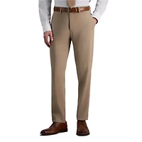 Haggar Smart Wash Men's Premium Stretch Plaid Slim Fit Flat Front Suit Separates Pant