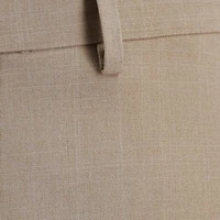 Haggar Smart Wash Men's Premium Stretch Plaid Slim Fit Flat Front Suit Separates Pant