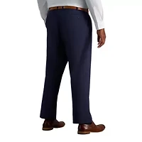 Big  & Tall J.M. Haggar™ Slim Fit Blue Plaid Suit Separate Pant