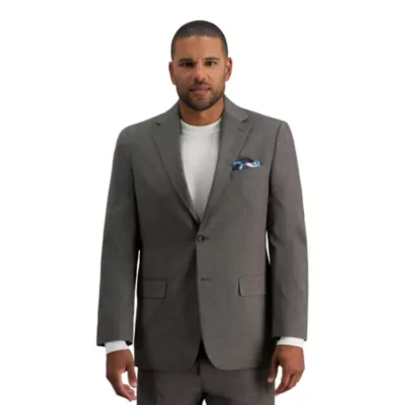 J.M. Haggar™ Men's Classic Fit Medium Glen Plaid Suit Separate Jacket