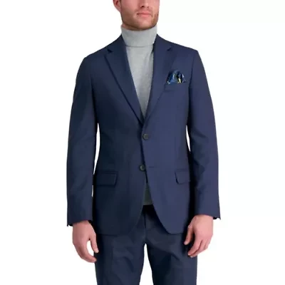 J.M. Haggar™ Tailored Fit Windowpane Suit Separate Jacket
