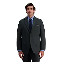 J.M. Haggar™ Men's Tailored Fit Dark Green Stretch Weave Suit Separates Jacket