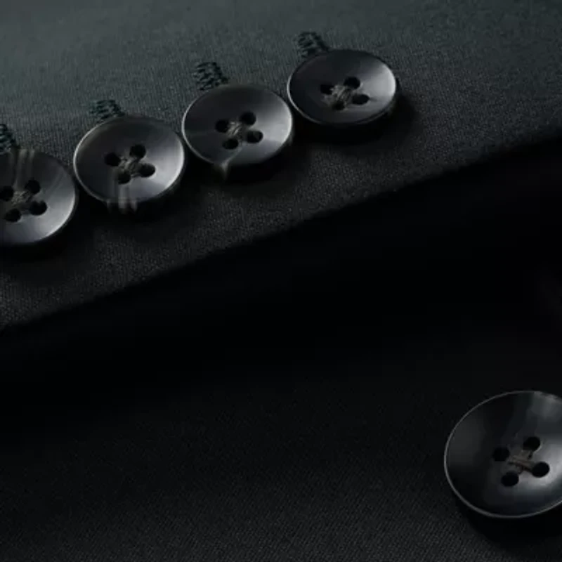 J.M. Haggar™ Men's Tailored Fit Dark Green Stretch Weave Suit Separates Jacket