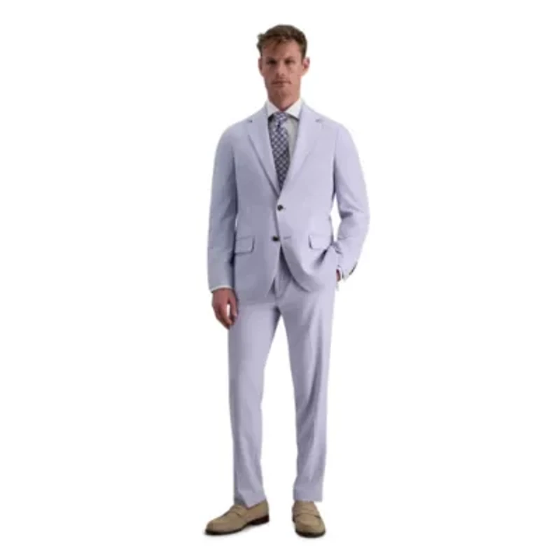 J.M. Haggar™ Men's Premium Stretch Poplin Slim Fit Flat Front Suit Separates Pant