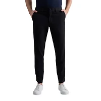 Kenneth Cole REACTION Linen Blend Slim Fit Flat Front Chino Pant