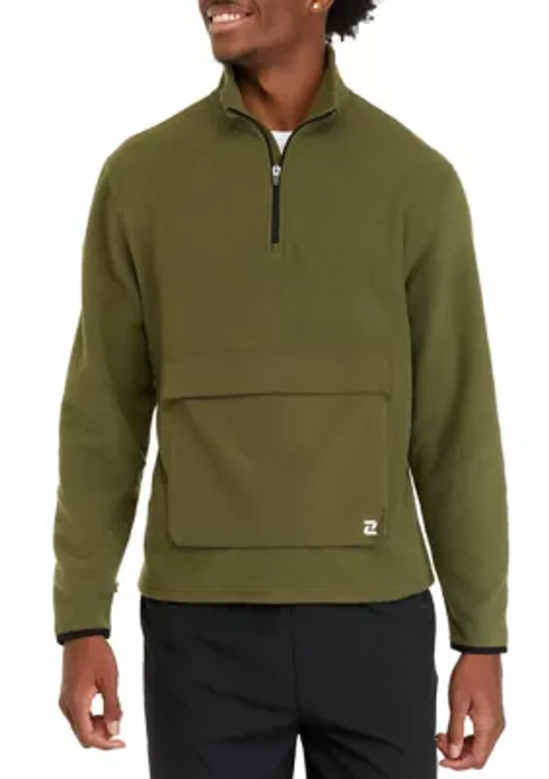 Polar Fleece Quarter Zip Jacket