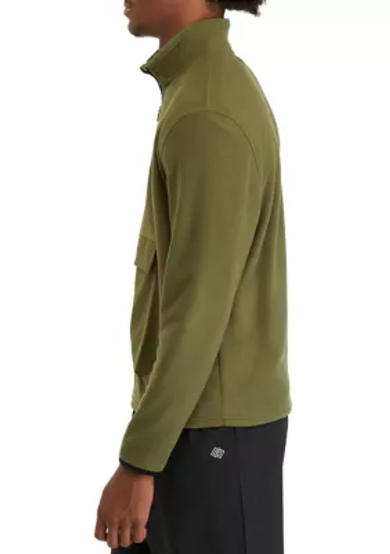 Polar Fleece Quarter Zip Jacket