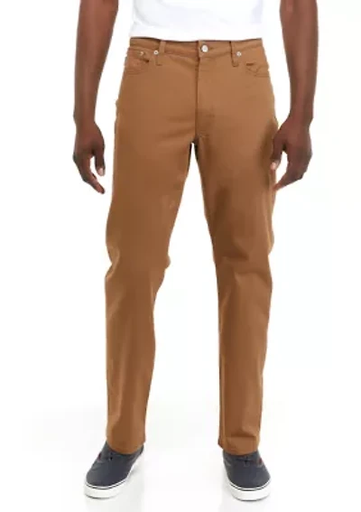Men's Classic Twill 5 Pocket Pants