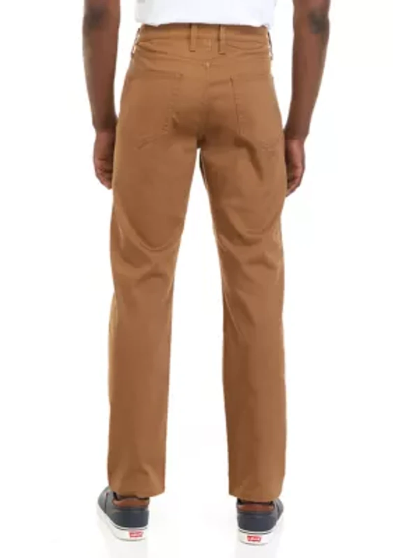 Men's Classic Twill 5 Pocket Pants