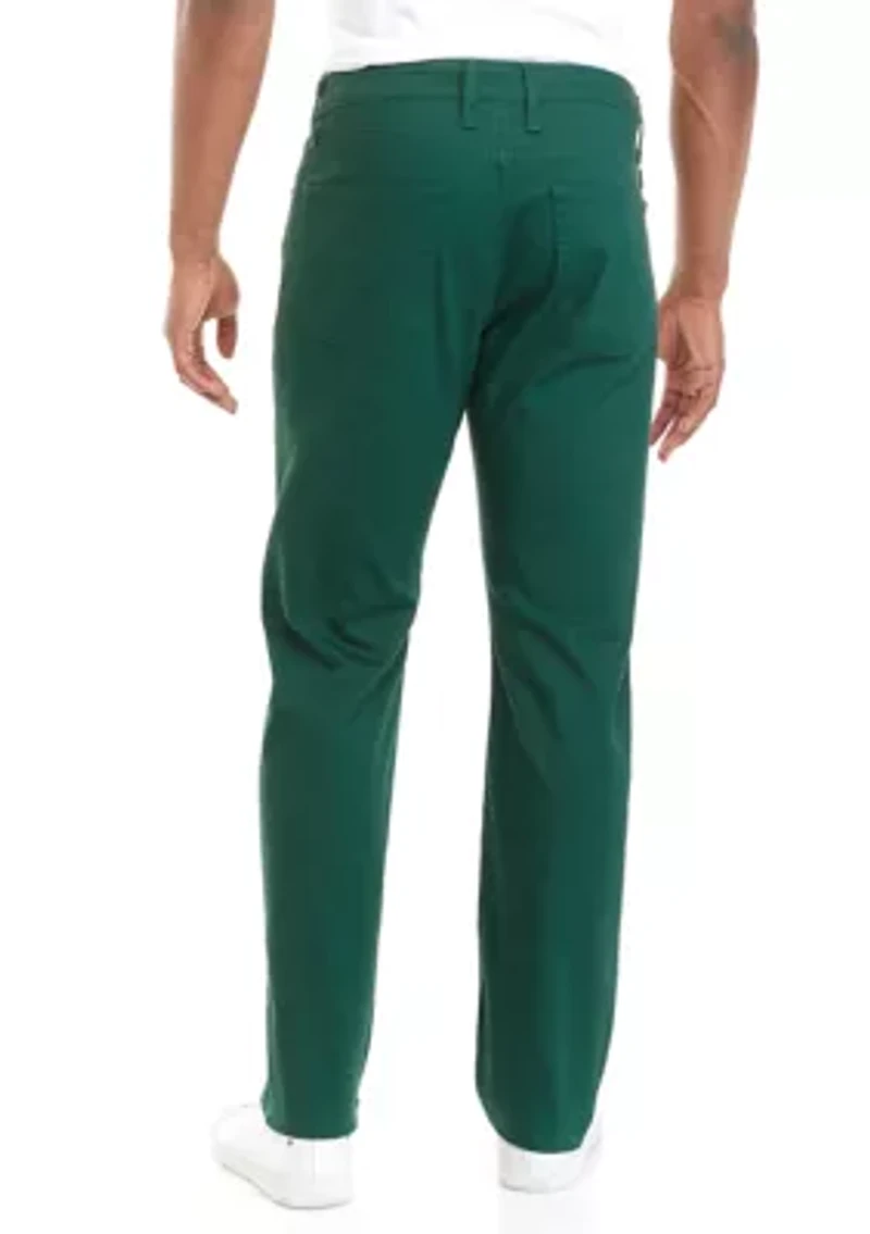 Men's Classic Twill 5 Pocket Pants
