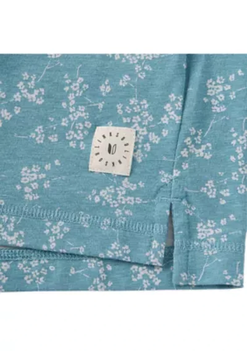 Men's Blossom Print Anza Polo Shirt