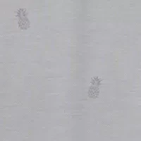 Men's oxford Micro Pineapple Polo Shirt