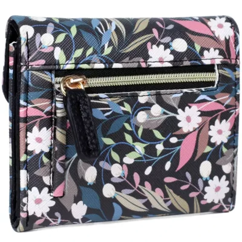 Sparkle Vegan Leather Mini Trifold