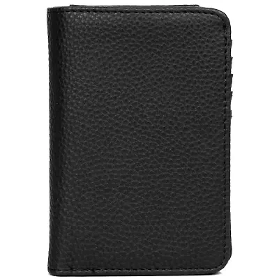 Solid Pebble Vegan Leather Snap Bi-fold