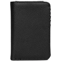 Solid Pebble Vegan Leather Snap Bi-fold