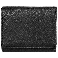 Solid Pebble Vegan Leather Medium Trifold
