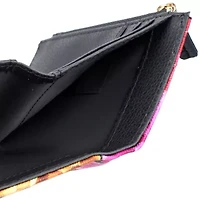 Solid Pebble Vegan Leather Medium Trifold