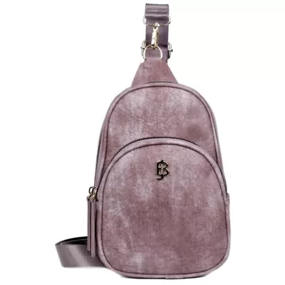 Vegan Leather Sling Bag