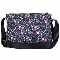 Quilted Nylon Organizer Crossbody