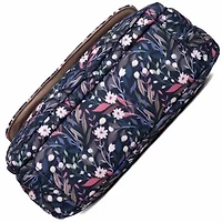 Quilted Nylon Organizer Crossbody