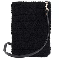 Botanical Printed Vegan Leather NS Cell Phone Bag