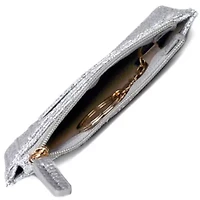 Sparkle Vegan Leather Slot Coin Case
