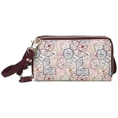 Nomad Printed Vegan Leather Ultimate Organizer Wallet