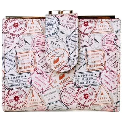 Nomad Printed Vegan Leather Lexington Wallet