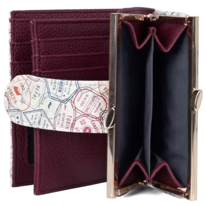 Nomad Printed Vegan Leather Lexington Wallet