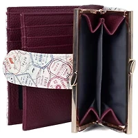 Nomad Printed Vegan Leather Lexington Wallet