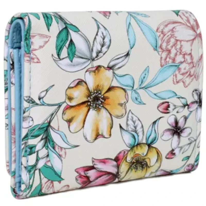 Beautiful Nature Vegan Leather Medium Trifold