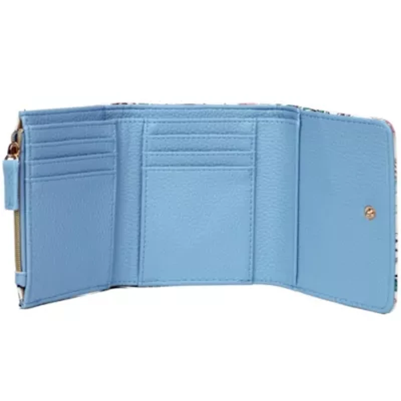Beautiful Nature Vegan Leather Medium Trifold
