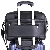 Roger Vegan Leather Briefcase